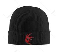SDFXCDR Cotone Puro Caldo, Dream Theater Band Donne Uomini Cappellini Cappellini Teschi Caldi Invernali Cappello a Maglia Fan della Musica Heavy Metal Cappello con Cappello