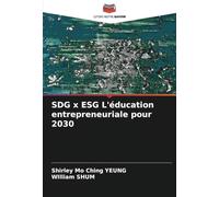 SDG x ESG L'éducation entrepreneuriale pour 2030