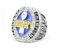 SDGBCXD Anello, Anello del Campionato di Fantasy Football 2021, Anelli Campione della Lega FFL, Souvenir for Amici e Tifosi Rugby(14 Months)