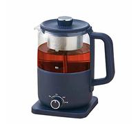 SDGBCXD Bollitore in Vetro, Bollitore con Controllo della Temperatura, Isolamento Termico, Macchina for preparare Il tè Integrata, Acciaio Inossidabile Multifunzionale(B)