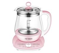 SDGBCXD Bollitore in Vetro, Bollitore Elettrico Automatico for stufato, pentola a Nido d'uccello, teiera a Forma di Fiore, Multifunzione for Cucinare Il tè e la zuppa