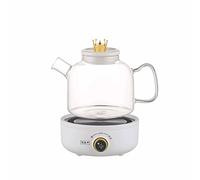 SDGBCXD Bollitore in Vetro, Macchina for la Preparazione del tè Integrata con Isolamento Termico, Intelligente, Multifunzionale, in Acciaio Inossidabile, 9,5 Ho