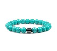 SDGBCXD Braccialetti ansiolitici, Riduce la voglia di alcol, allevia l'ansia e lo stress da astinenza, supporto naturale for smettere di bere(Green)