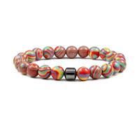 SDGBCXD Braccialetti ansiolitici, Riduce la voglia di alcol, allevia l'ansia e lo stress da astinenza, supporto naturale for smettere di bere(W)