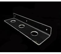 SDGBCXD Espositore Acrilico, Espositore for Rubinetto da Pavimento in Acrilico, Piastra di Sospensione for Rubinetto da Bagno, espositore da Parete Trasparente(Clear,Style 6)