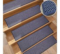 SDGBCXD Gradini per Scale, 4 Pezzi di Protezione for Scale autoadesiva, Tappeto Sicurezza Antiscivolo for Interni, for salvaspazio(C)