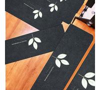 SDGBCXD Gradini per Scale, 5 Pezzi con tappetini autoadesivi Antiscivolo for Scale Lavabili for Bambini, Anziani e Animali Domestici(L,70x22cm)