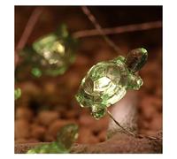 SDGBCXD luci a filo, Luci decorative a forma di tartaruga con telecomando, luci fatate a tema nautico for matrimoni, camere da letto, feste compleanno(M(13.1ft))