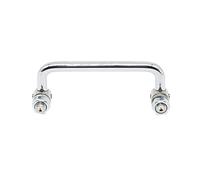 SDGBCXD maniglia, Maniglia pieghevole in acciaio inossidabile, accessori hardware, maniglia a molla, maniglia pieghevole manuale a U for porta di armadietto portautensili(Hole spacing 90mm)