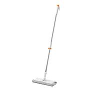 SDGBCXD Mop Rotante, Mocio Piatto a 360° for Uso Domestico, Bagnato e Asciutto, Tripla Presa, Retrattile Liberamente