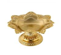 SDGBCXD piatto da frutta, Piatto da frutta in metallo for la casa con piatto dessert snack a gamba alta for piccoli frutti