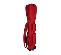 SDGBCXD Sacca da Golf, Borsa for Carrello da Golf con Ruote Viaggio Leggera Compatibile Le compagnie aeree Facile trasportare Sacca for Uomo e Donna(Red)