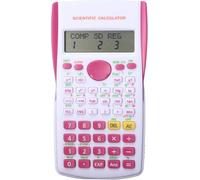 SDGBCXD, Scientifica Multifunzionale Portatile for la Matematica Che insegna agli Studenti la Funzione di visualizzazione della calcolatrice,Calcolatrice(Red)