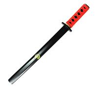 SDGBCXD Spada da Samurai in Stile Anime, Cosplay Anime Performance Arma Oggetti di Scena Dotati Fodero Coltello Legno