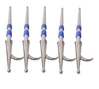 sdgERYEeg Gancio per imbarcazioni, Palo in Alluminio Versatile for Esterni e Interni, Set da 1, 2(5 Pack,4 m(13.1 ft))