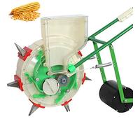 sdgERYEeg Seminatrice a rulli Portatile a Spinta Manuale, for Piante di Mais, Fagioli e Verdure for l'agricoltura Cortile(7 Mouths)