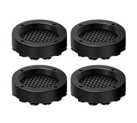 Sdhgerh 4 cuscinetti antivibrazione per lavatrici, neri, antiscivolo, per lavatrici, asciugatrici, frigoriferi, lavastoviglie, riducono il rumore e il movimento