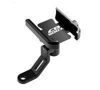 SDHKHAS Per CB500X CB 500X Specchietto Retrovisore Manubrio Moto Supporto Telefono Cellulare GPS Tutti Gli Anni(B)