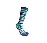 SDIUAKBV Calze con Dita 3 Paia di Calzini Sportivi da Uomo A Compressione Calzini Lunghi in Cotone A Righe Colorate Fitness da Trekking all'Aria Aperta sotto Il Ginocchio Calzini A 5 Dita(Green)