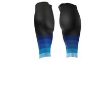 SDIUAKBV Manicotti Compressivi per le Gambe 1 paio di calze a compressione for polpacci for donne e uomini, da corsa, 20-30 mmHg, senza piede, for sport all'aria aperta maratona Per lo sport(Blue)