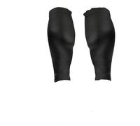 SDIUAKBV Manicotti Compressivi per le Gambe 1 paio di calze a compressione for polpacci for donne e uomini, da corsa, 20-30 mmHg, senza piede, for sport all'aria aperta maratona Per lo sport(Black)
