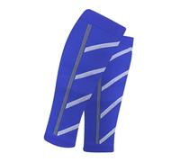 SDIUAKBV Manicotti Compressivi per le Gambe 1 paio di maniche a compressione for polpacci, comodi calzini traspiranti for maratona for sport all'aria aperta Per lo sport(Blue)