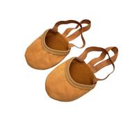 SDIUAKBV Mezze Punte Ginnastica Ritmica Solette for Ginnastica Artistica da Donna, Calzini Invisibili Barca, Suola Morbida Tagliata(Size 38)