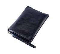SDIUAKBV Pochette Uomo Pochette da uomo Portadocumenti Tasca Tablet Sotto Per viaggiare(Black)