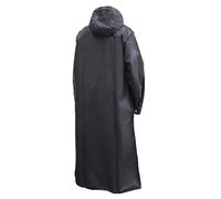 SDIUAKBV Poncho Antipioggia Impermeabile Nero for Adulti, Impermeabile Lungo, da Donna e da Uomo, con Cappuccio, for Escursioni all'aperto, Viaggi, Pesca, Arrampicata, Spesso.(XXXL)