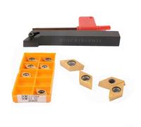 SDJCR1212H11 Portautensili per tornitura esterna per utensili da taglio CNC, prestazioni eccellenti, inserti in carburo 10P DCMT11T304