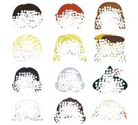 Sdjuifsd 12 Pezzi Maschera di Harry, Maschera Harry Bambino, Maschere Compleanno, Maschere in Dcarta, Decorazioni per Feste, Festas Compleanno, Festa a Tema, Party Gioco di Ruolo, Carnevale