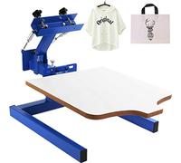 SDKEHUI Silk Screen Printing Machine 1 Colore 1 Stazione Screen Printing Machine Stampa Serigrafica Macchina da Stampa T-Shirt Removibile