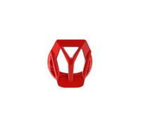 SDLDCVXZ 1 pz Auto One-Click Interruttore di avviamento del Motore Pulsante Copertura Protettiva Decorazione Adesivo Accessori Interni Auto Generalduty(Red)