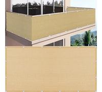 SDLLG Rete per la protezione della privacy, protezione per balcone, protezione per balcone, resistente alle intemperie, per giardino, recinzione, antivento, per giardino, balcone, area sportiva