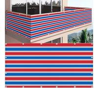 SDLLG Rete per la protezione della privacy, recinzione, con occhielli, in HDPE, 12 m x 14 m, 180 g/㎡, protezione per balcone, resistente alle intemperie, per giardino, recinzione, antivento, per