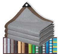SDLLG Tenda da sole con occhielli, rete ombreggiante con effetto ombreggiante al 90%, rete di protezione dai raggi UV, 1 x 2 m, 15 colori, passaporto per il vostro giardino