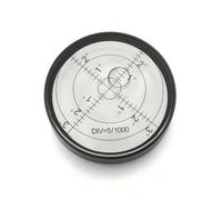 Sdlnklm a Bolla Circolare Piatta Torica di Precisione Disco Torico Marcature Graduate a Gradi con Div=5/1000 Struttura Pesante in Metallo Adatta a, Nero Con Acqua Bianca, 60x12mm