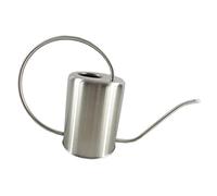 Sdlnklm Annaffiatoio in Acciaio Inox con Beccuccio Lungo capacità 2000ml Design retrò Resistente Leggero Adatto per Bambini Piante Grasse Interni Casa