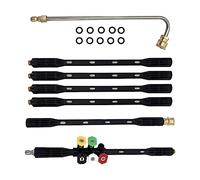 Sdlnklm Asta di Prolunga per Idropulitrice Ad Alta Pressione, Pulitore per Grondaia, Lancia di Ricambio per Idropulitrice, Strumenti per La Pulizia della Gron