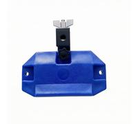 Sdlnklm Blocco a Percussione in Plastica Leggero Facile da Installare, Campana in Plastica con, Stabile, Campanaccio con Staffa di Montaggio, per Scuola, Reale