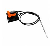 Sdlnklm Cavo Comando Acceleratore con Leva Arancione per Trattorini Tagliaerba AM140333 Compatibile con Serie X300 X500