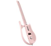 Sdlnklm Electronic Music Device Chitarra Digitale Smart Chitarra Elettronica Chitarra Portatile Strumento Interattivo Senza Corde in Silicone con App, Pink