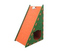 Sdlnklm Katzenkratzer -Pad -Möbelschutz Filz Play Sleeping House Nest Giocattoli Interattivi per Gattini di Piccola, Media E Grande Taglia, Orangina