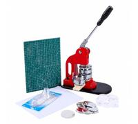 Sdlnklm Macchina Compatto Completo per, Scolastiche, Piccoli Laboratori, Bottoni 37