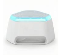 Sdlnklm Machine Generatore di Rumore Bianco Macchina Del Sonno Dispositivo Diffusore di Suoni con Luce Circolare Regolabile Livelli Audio Regolabili Timer