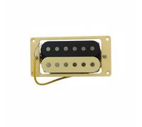 Sdlnklm Pickup Elettrico Humbucker Coppia Pickup Chitarra Pickup Doppia Bobina Accessorio Musicale con Equilibrio tra Bassi Alti Chiari Adatto per Chitarra, 50MM, Collo