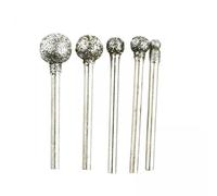 Sdlnklm Set Da 2x5 Pezzi con Punti di Fissaggio per Teste Diamantate Sferiche, Facile Da Montare, Gambo Da 3 Mm, 4 pezzi
