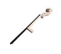 Sdlnklm Tastiera per Violino Manico Violino Collo Violino Paletta Violino in Ebano E Acero Grezzo Non Verniciato con Scanalature Pronte per La Lavorazione, 3/4