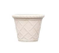 Sdlnklm Vaso Romano Vaso Vecchio Vaso Piante Vaso Resina Colonna Romana Fori Drenaggio Adatto a Soggiorni Uffici Decorazioni Tavolo Giardino Fin, 12 Pollici