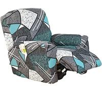 SDNAM Copri Poltrona elettrica Copripoltrona Relax Reclinabile copripoltrona reclinabile Coprisedia reclinabile Elasticizzato Stampata (Color : #40)